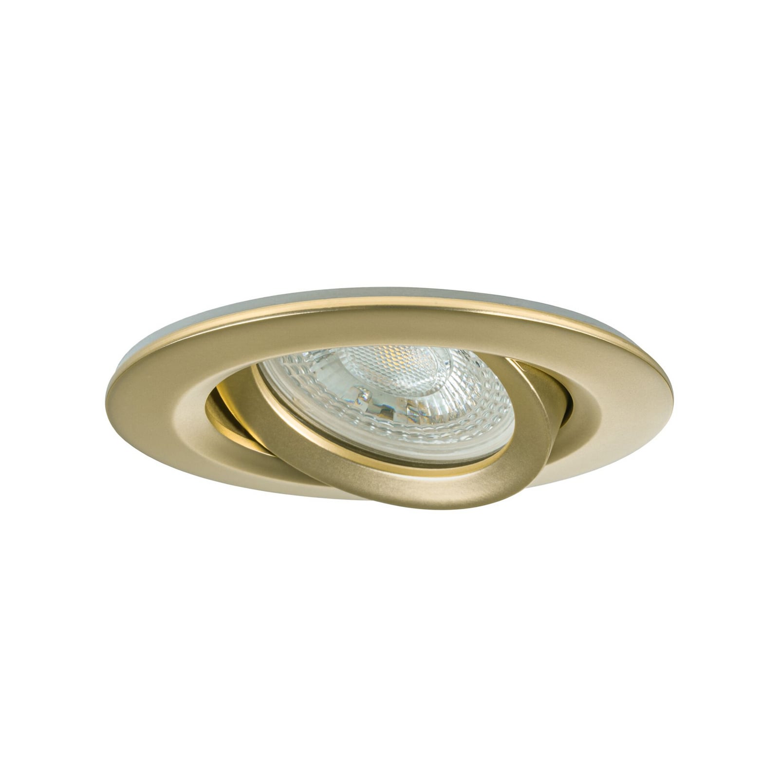 Paulmann Nova Plus ugradbena reflektorna svjetiljka, zlatna, Ø 9 cm,