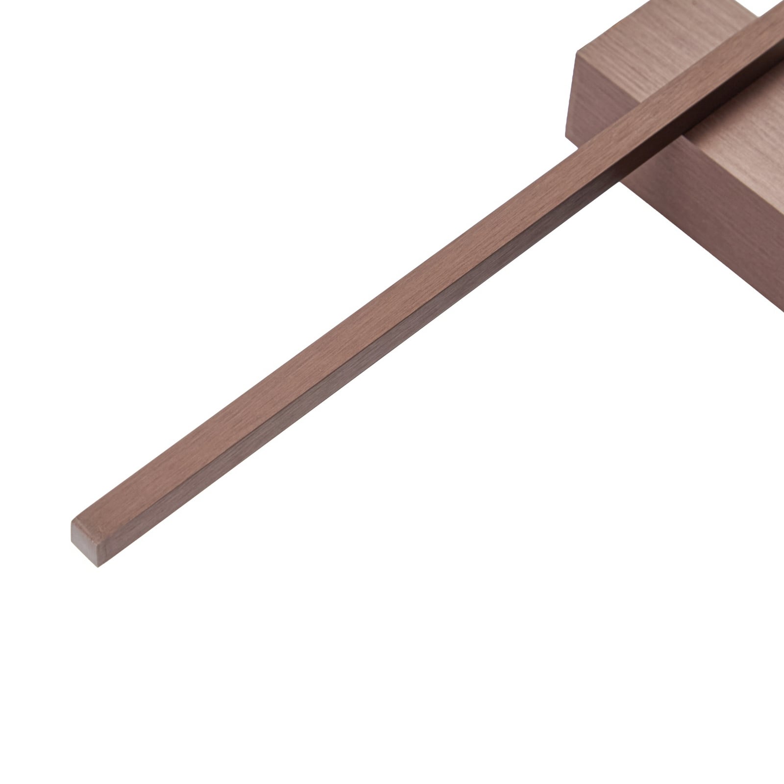 Natsumi LED-vegglampe, 90 cm, aluminium, brun, metallisk – Lindby Natsumi LED-vegglampe, 90 cm, aluminium, brun, metallisk – Lindby
