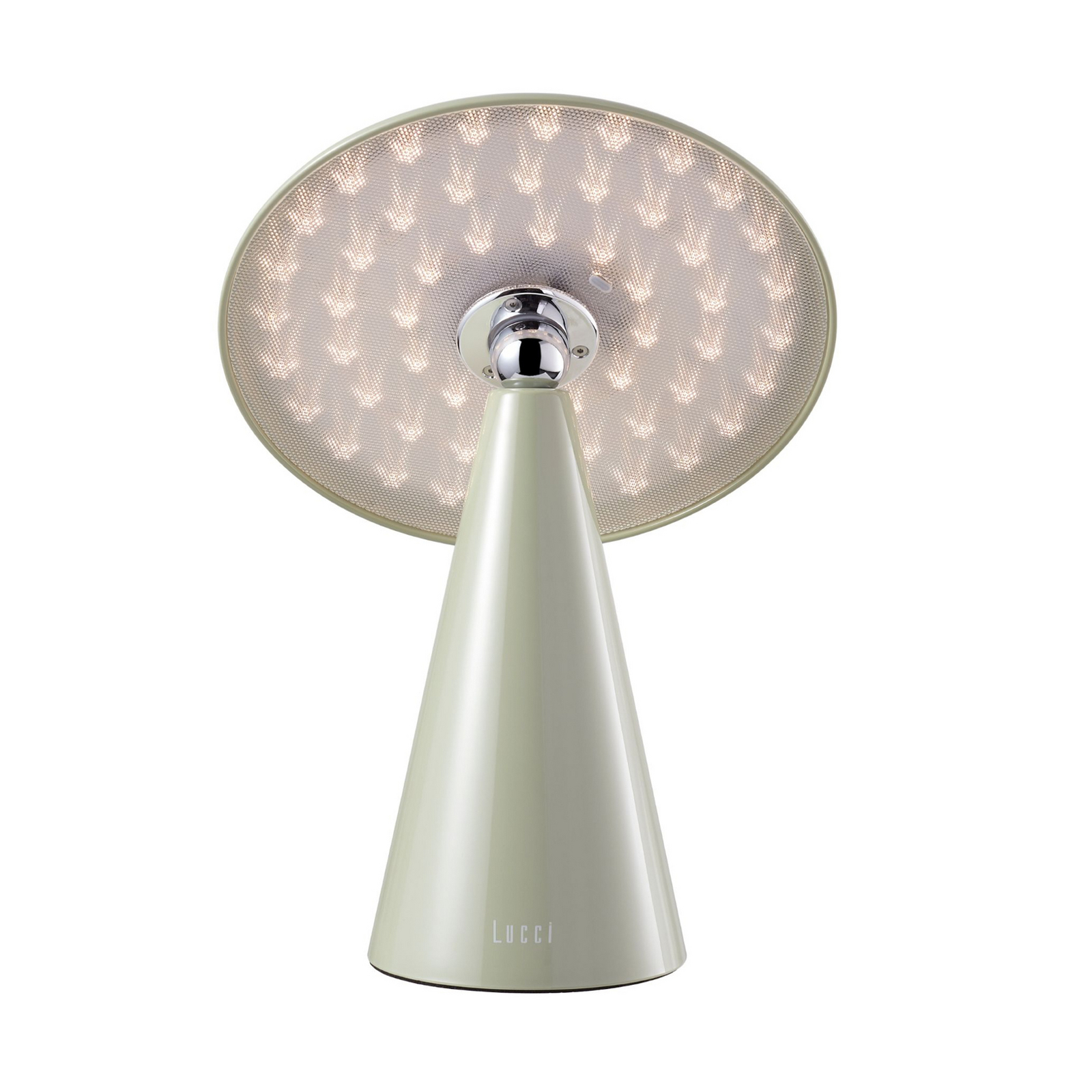 „Beacon“ LED akumuliatorinė stalo lempa „Kinoko“, žalia, 27 cm, CCT „Beacon“ LED akumuliatorinė stalo lempa „Kinoko“, žalia, 27 cm, CCT