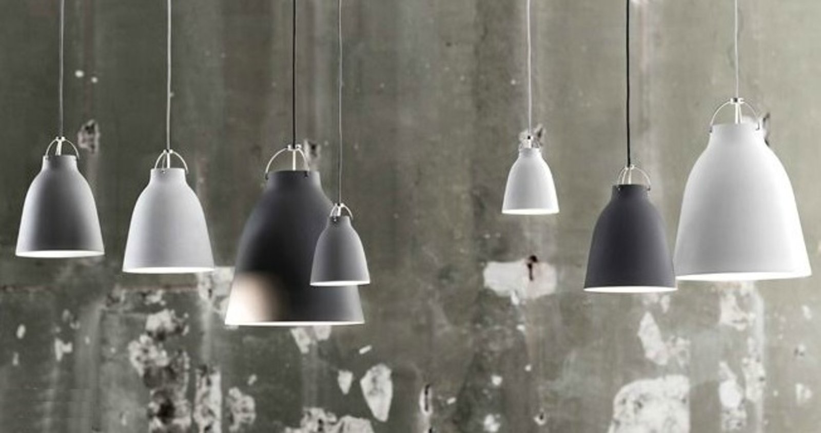 Caravaggio™ P1 Pendant Matt Grey45 - Fritz Hansen