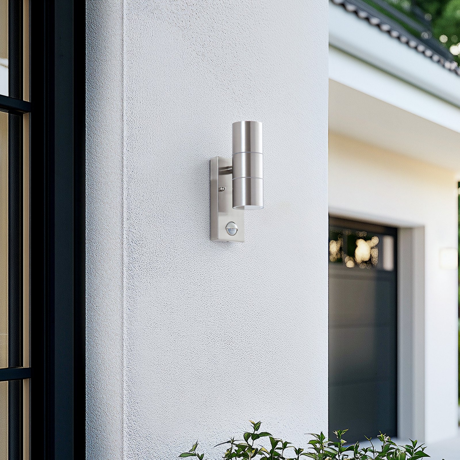 Eyrin Applique Murale d'Extérieur w/Sensor Steel - Lindby Eyrin Applique Murale d'Extérieur w/Sensor Steel - Lindby