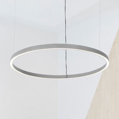 Luceplan Compendium Circle 110cm, aluminio