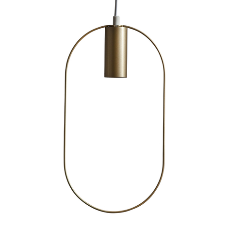Deko-Hängeleuchte Shape mit Oval