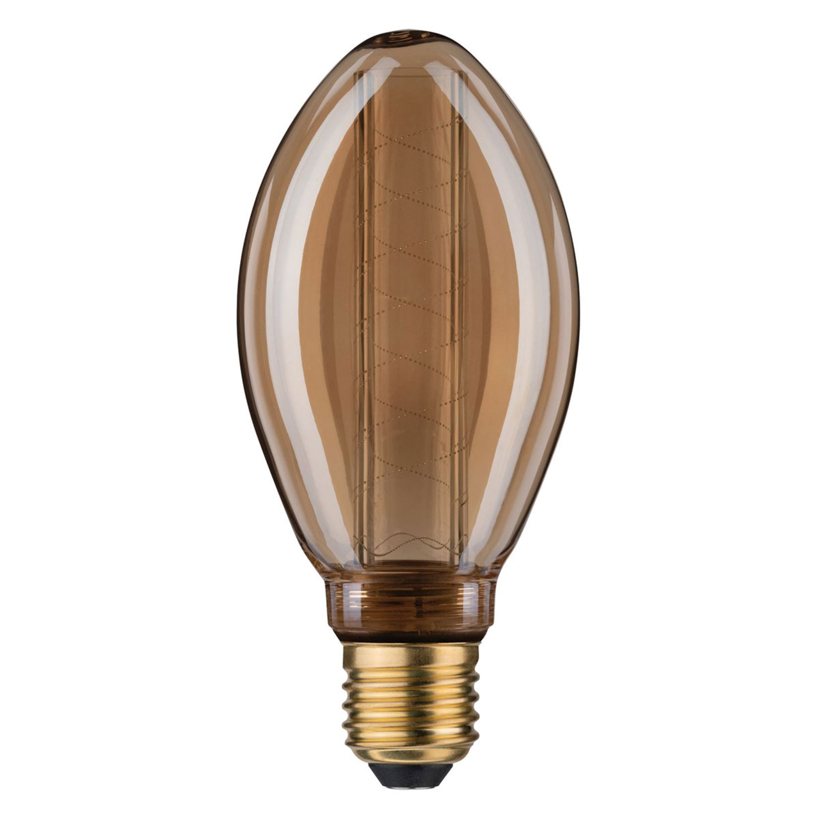 LED lempa E27 B75 4W Vidinis švytėjimas spiralinis modelis