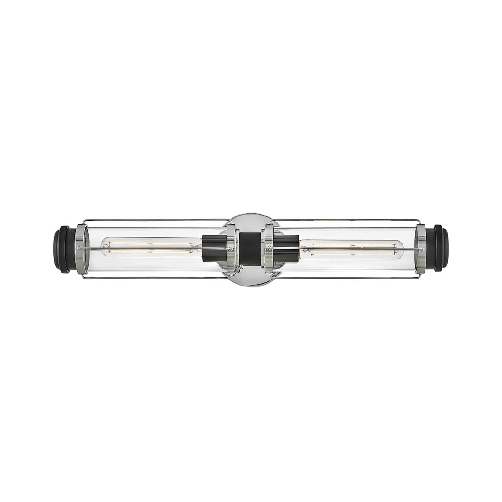 Masthead Wandleuchte chrom/schwarz IP44 HK-MASTHEAD2-PCBK
