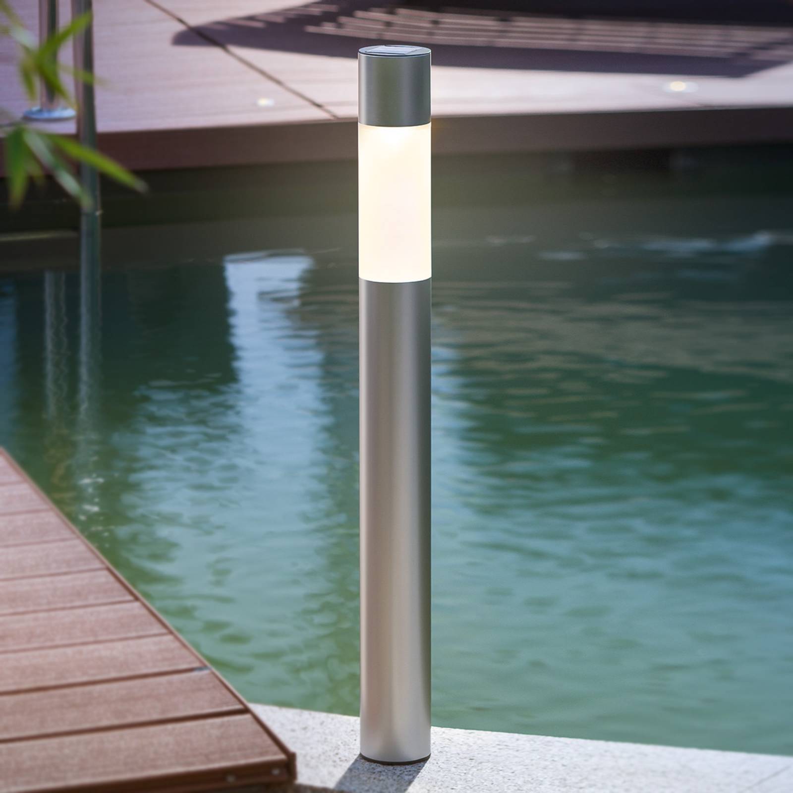 Moderne LED-Solarleuchte Pole Light
