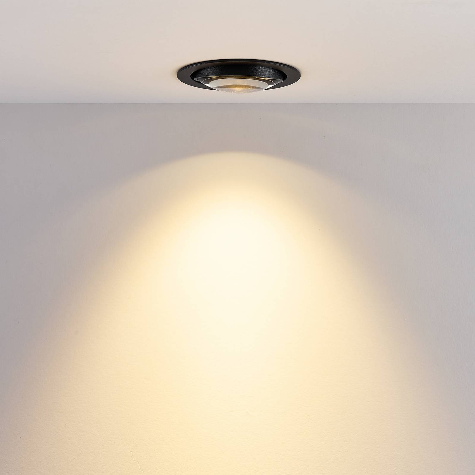  Molto Luce Led-deckeneinbauleuchte Mag Mini Schwarz ø 10 Cm Cct 18 V 