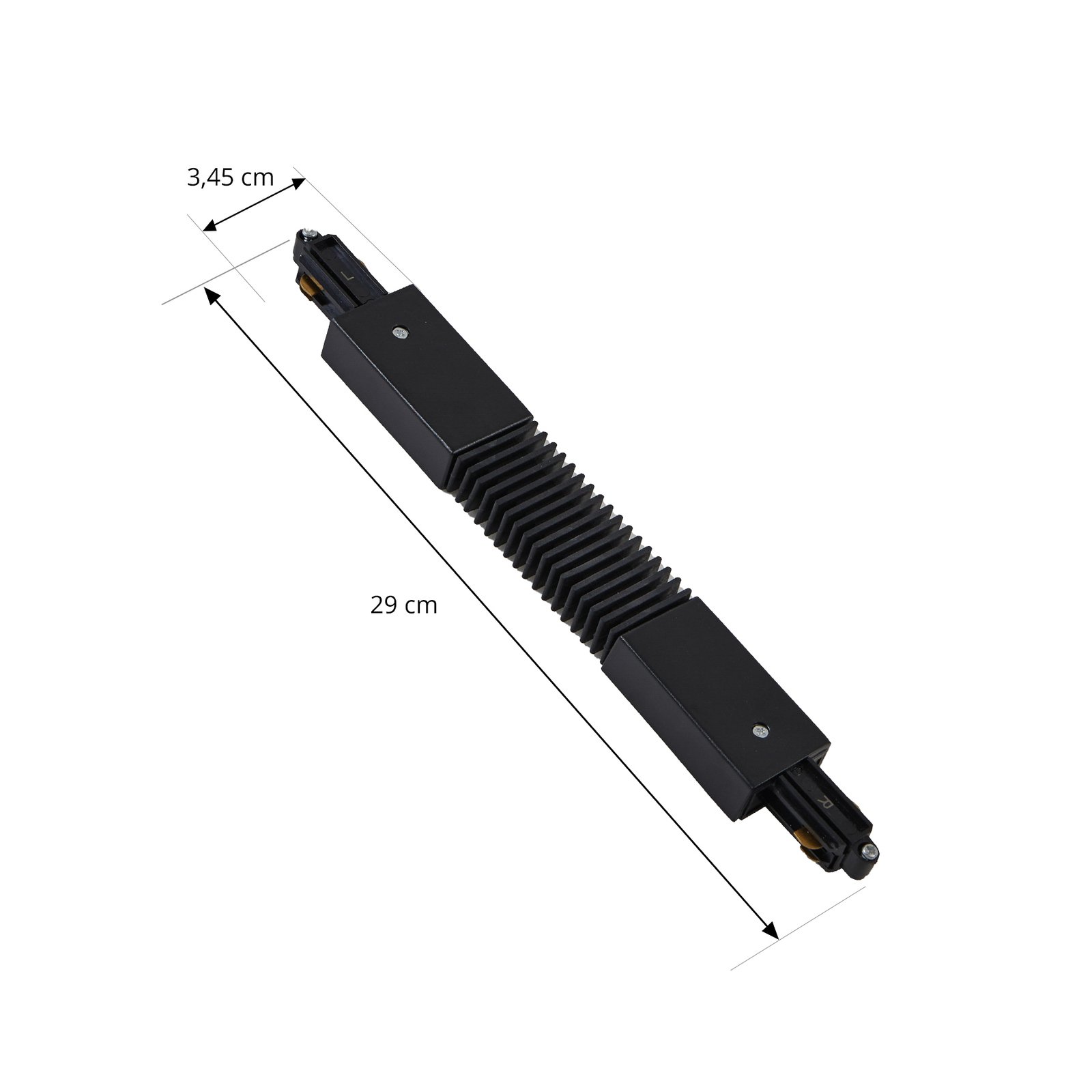 Linaro Track Flex Connector Noir - Lindby