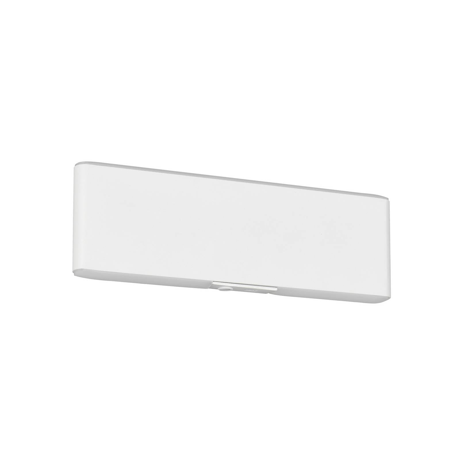LED-Akku-Wandlampe Conchita, Breite 22 cm, weiß, Metall, CCT