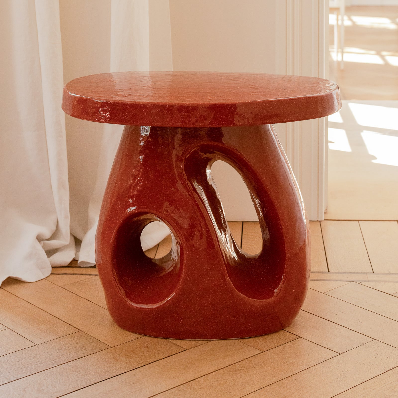 10 RUST AMÉ sidebord, keramik, højde 45 cm – Serax 10 RUST AMÉ sidebord, keramik, højde 45 cm – Serax