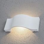 Aplique LED para exterior Jace, blanco