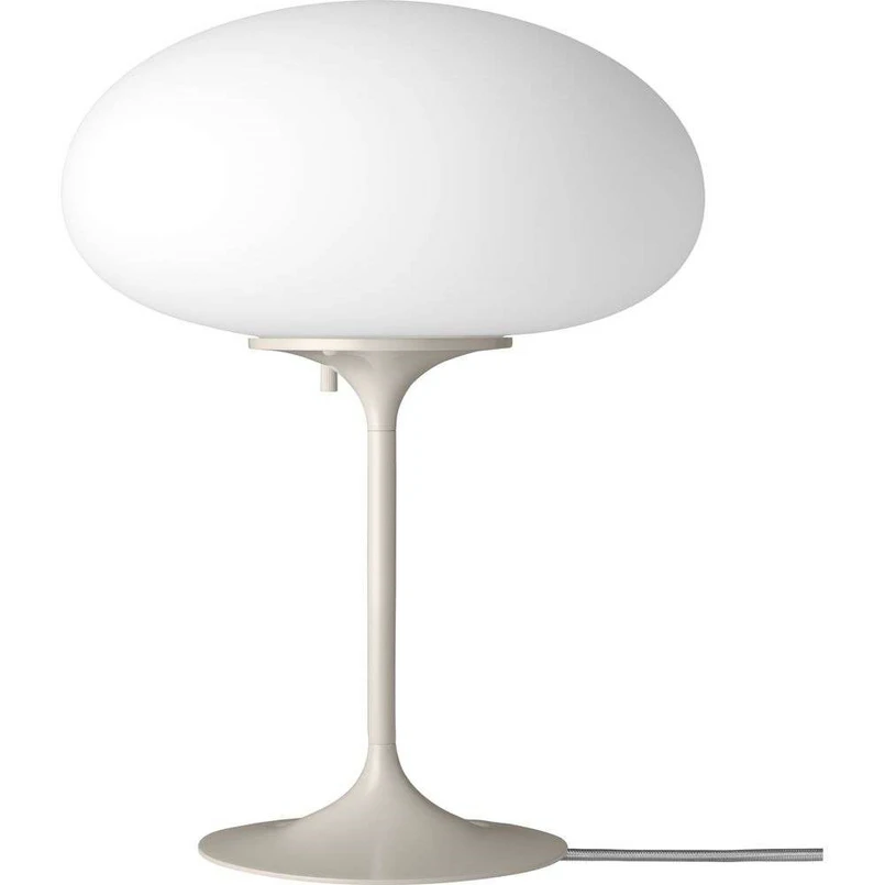 GUBI – Stemlite Tischleuchte H42 Dimmable Pebble Grey