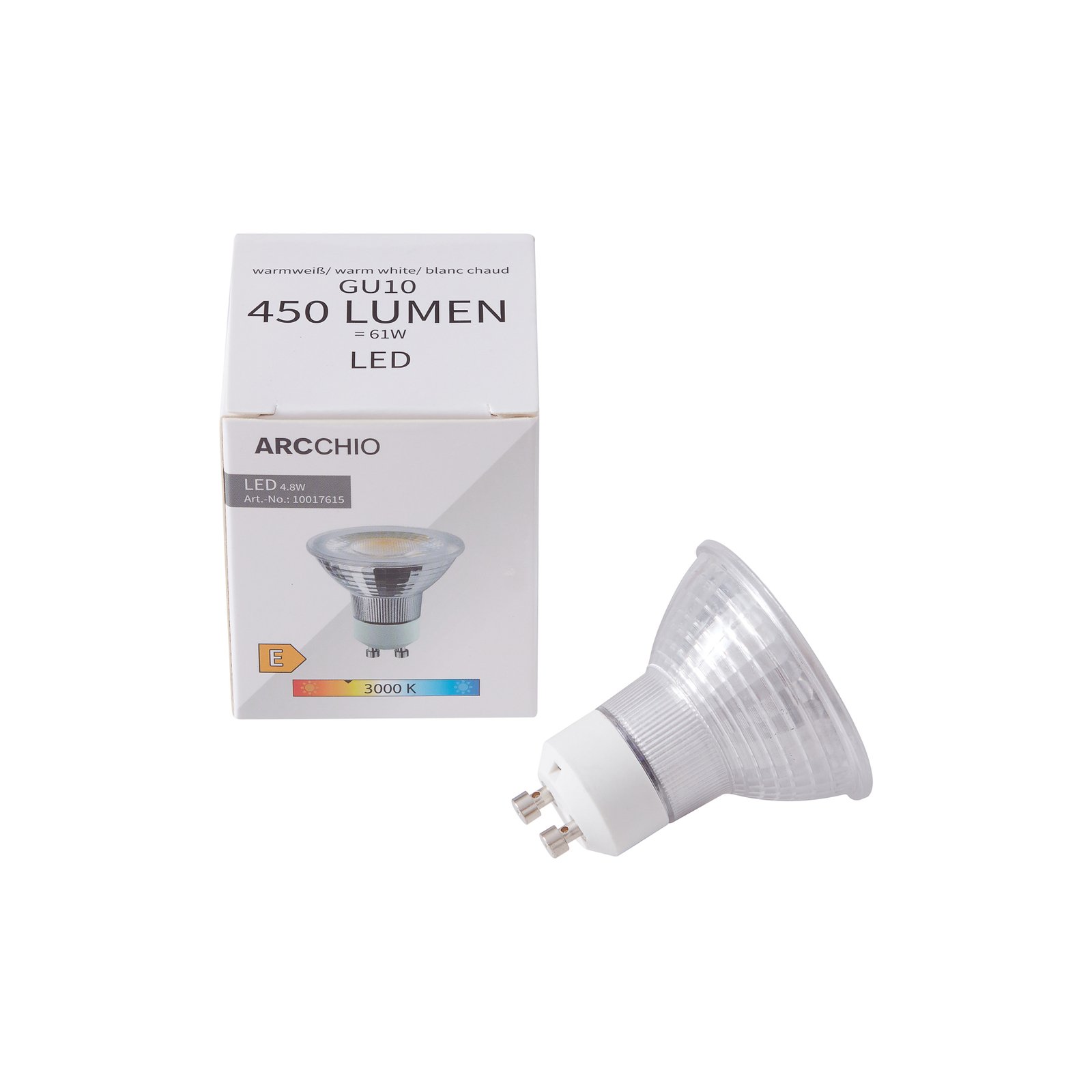 Arcchio reflector LED bulb GU10 4.8W 3,000 K 38°