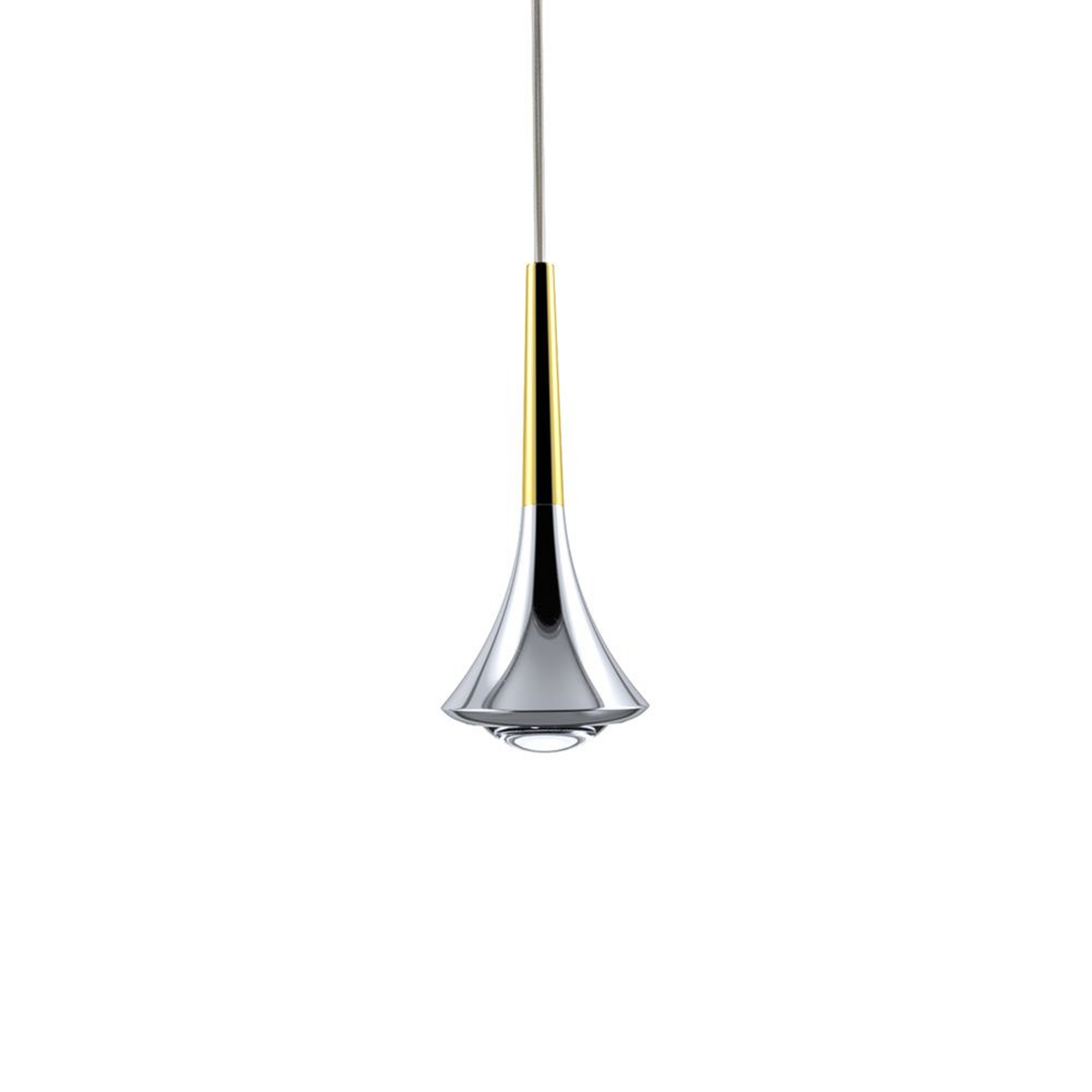 Rain Candeeiro Suspenso 2700K Gold - Lodes