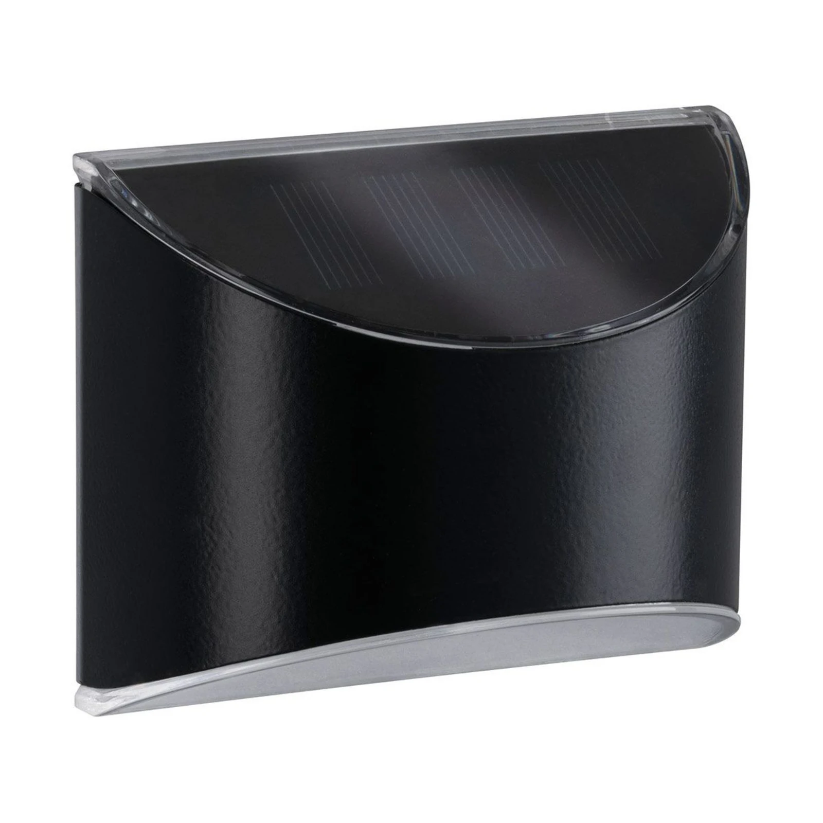 Candeeiro de parede LED solar Paulmann Elliot, antracite, IP44