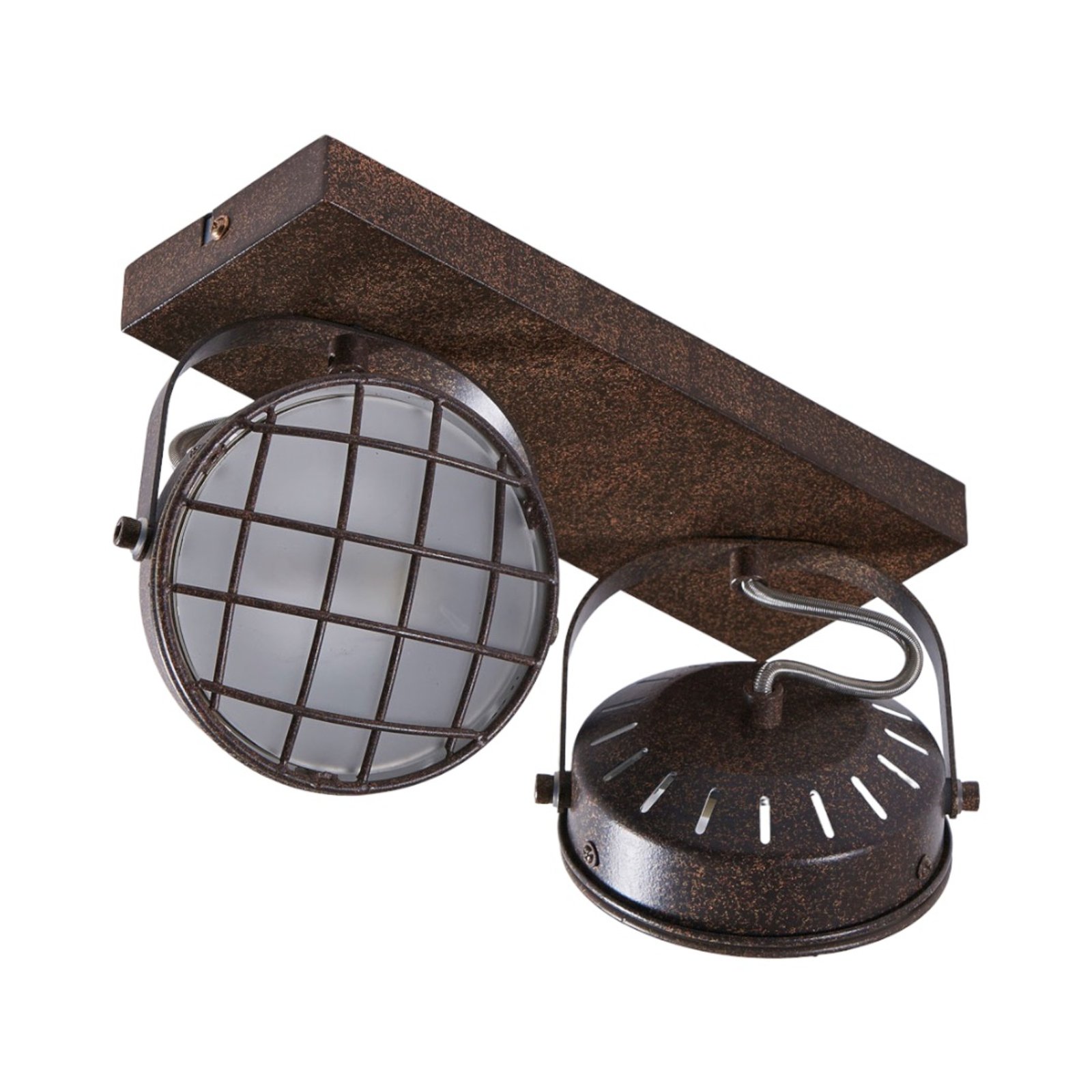 Tamin 2 Ceiling Light Rust/White - Lindby