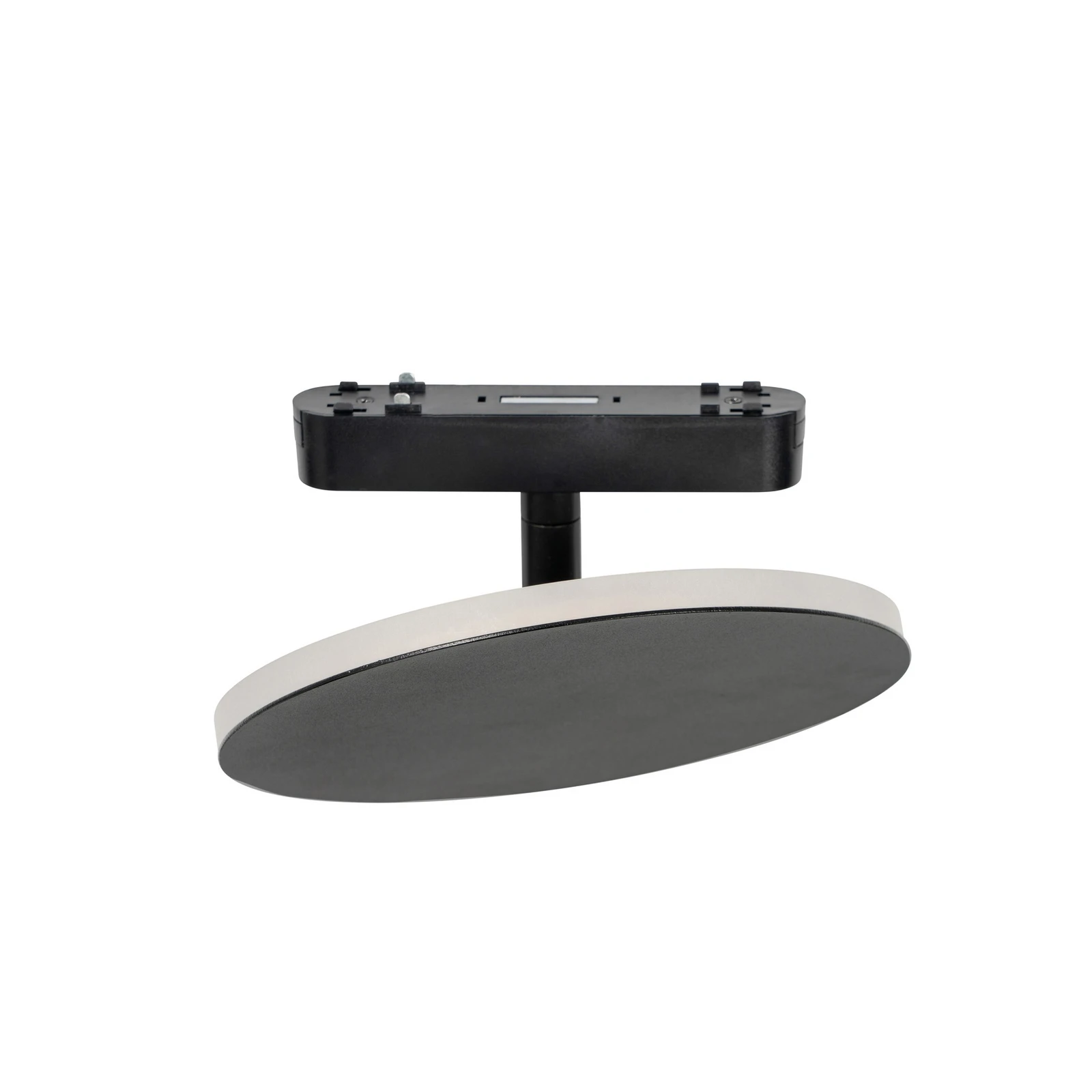 Lindby LED-Schienenlampe Lumaro, schwarz, Alu, 48V, dimmbar