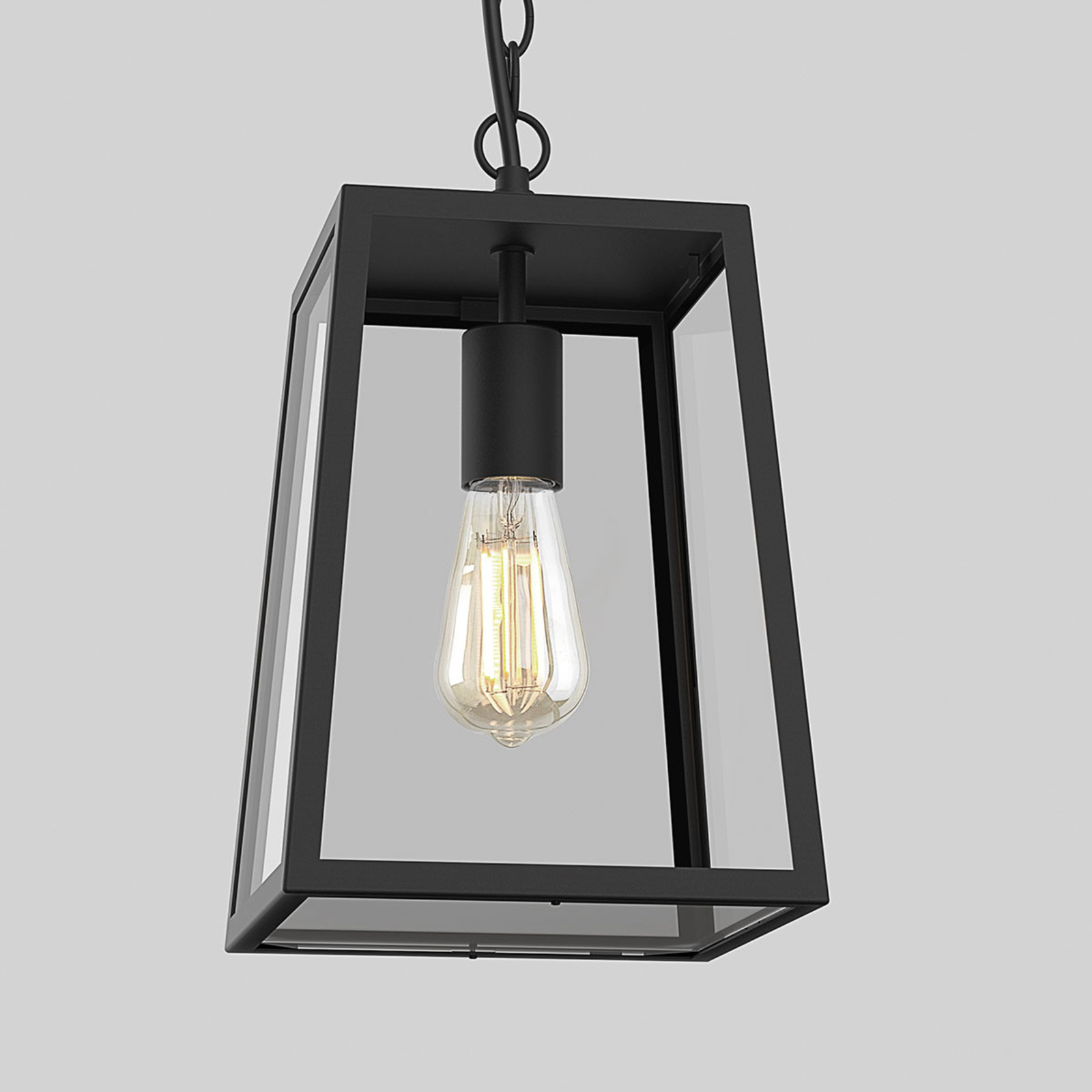 Astro Calvi - udendørs hængelampe, 22,6 cm, sort