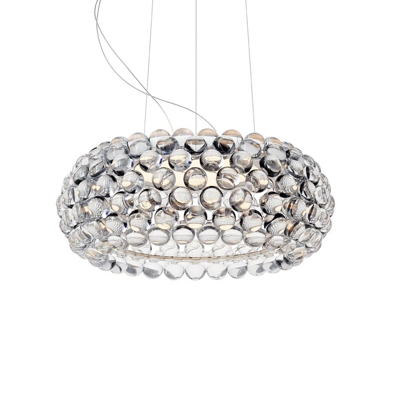 Foscarini – Caboche Plus media Pendellampe R7s, klar