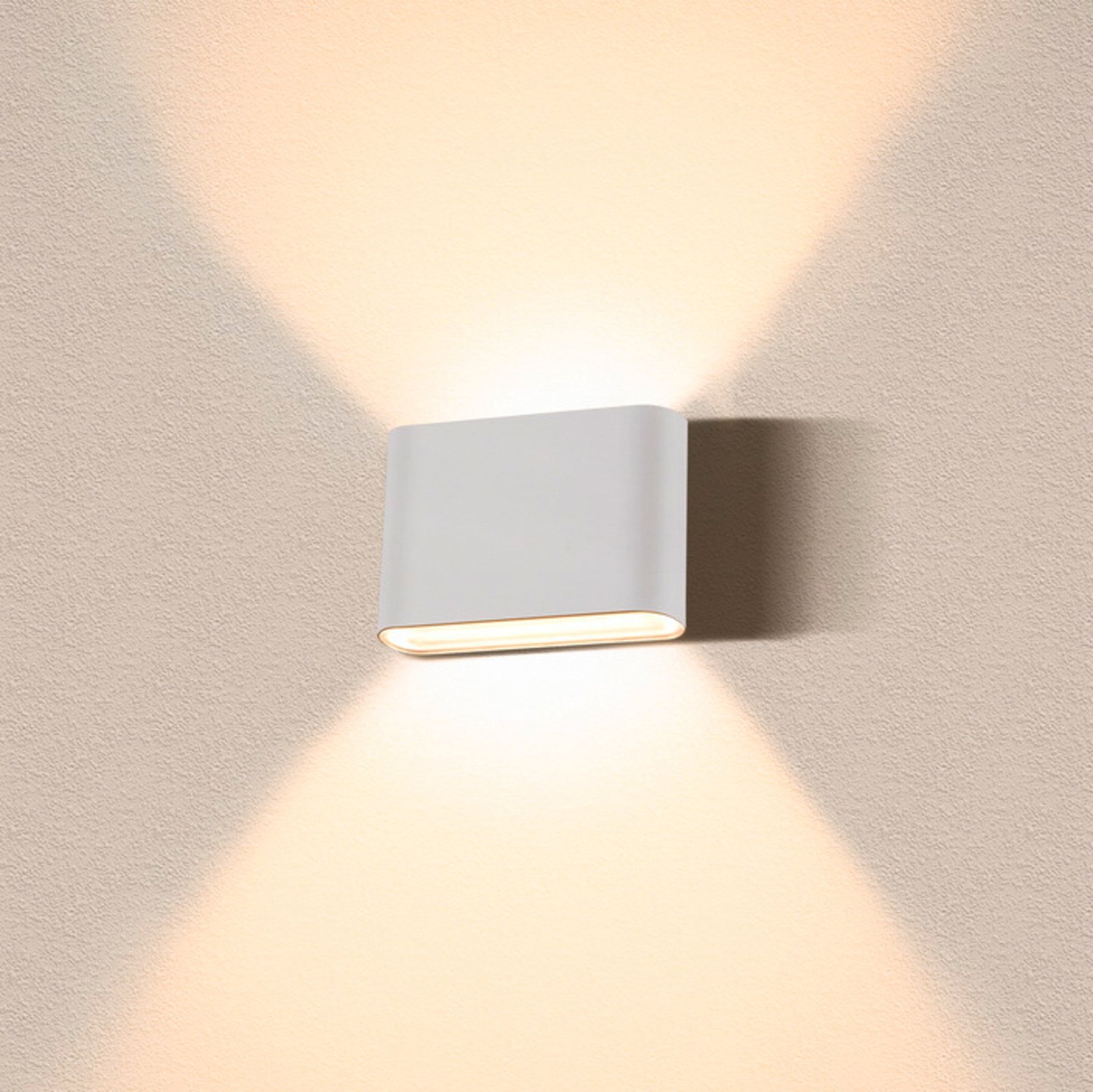 Oval 14 LED Aplique Exterior IP65 White - SLV