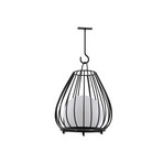 Kelda Portable Cellule solaire Lampe de Table Noir - Lindby