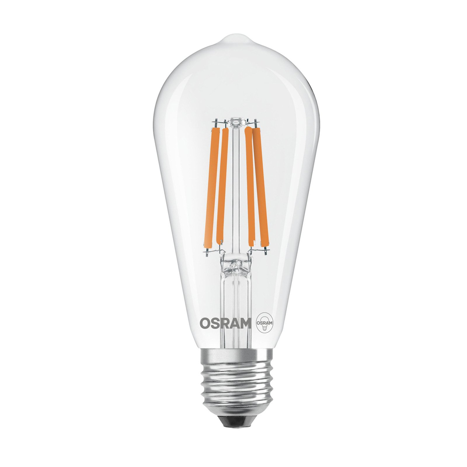 OSRAM LED-filamentpære E27 3,8W Filament 4,000K