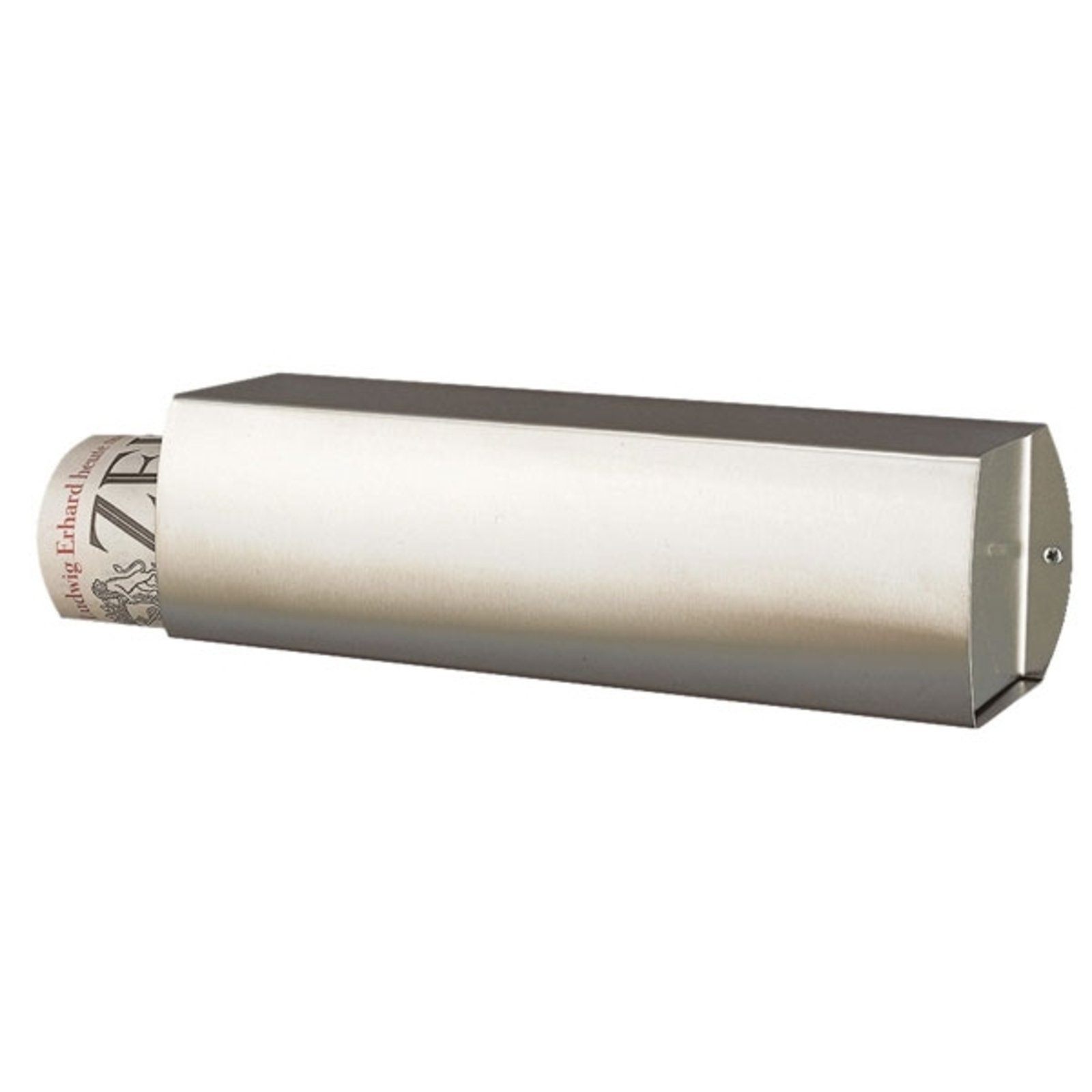 Newspaper roll LA OLA made of stainless steel