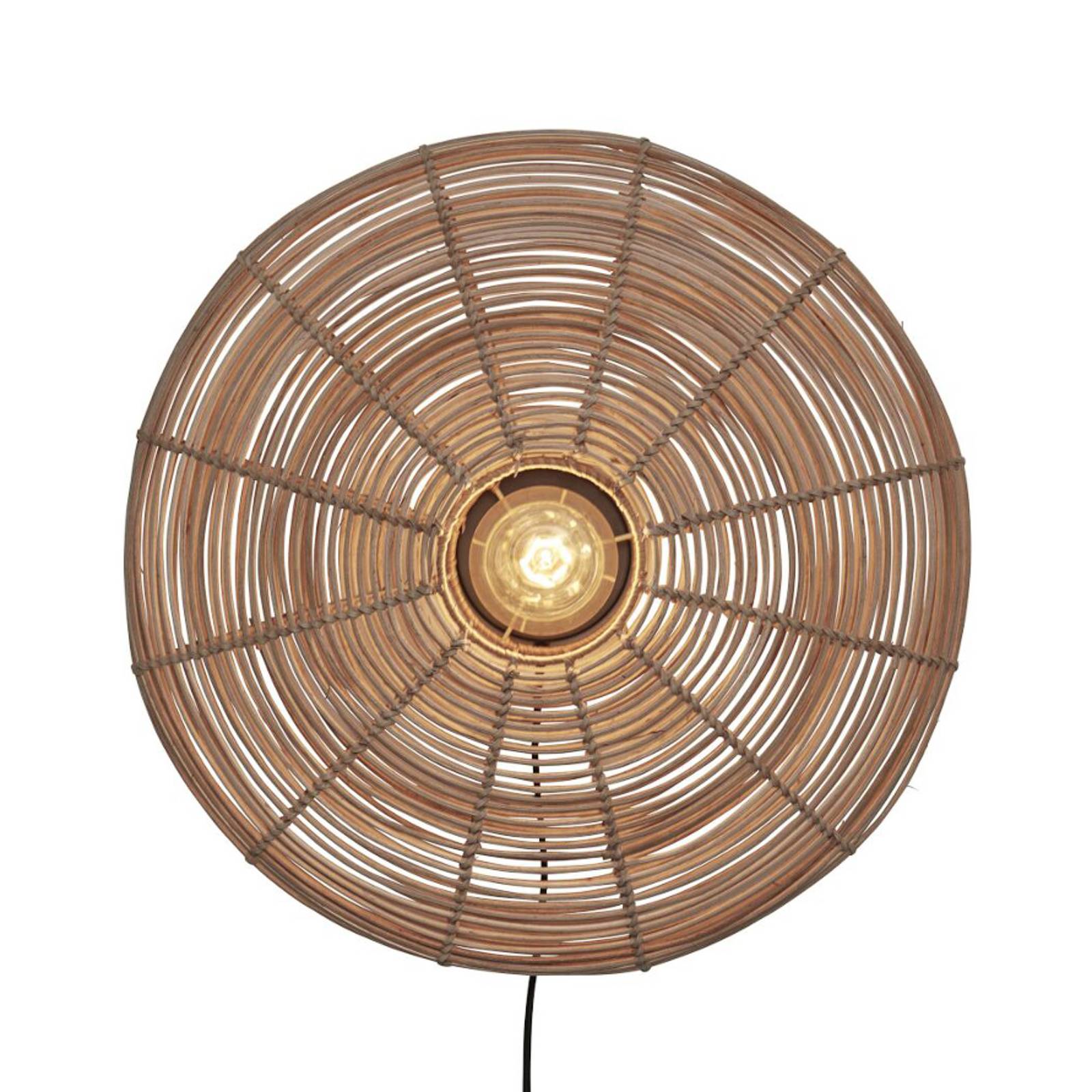 Good&mojo - good&mojo Wandleuchte Tanami in Natur E27 550mm - brown