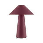 Cannes Portable Taffellamp IP44 Burgundy - Globen Lighting