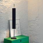 FLOS LED stolová lampa Emi, tmavomodrá, stmievateľná, výška 114 cm