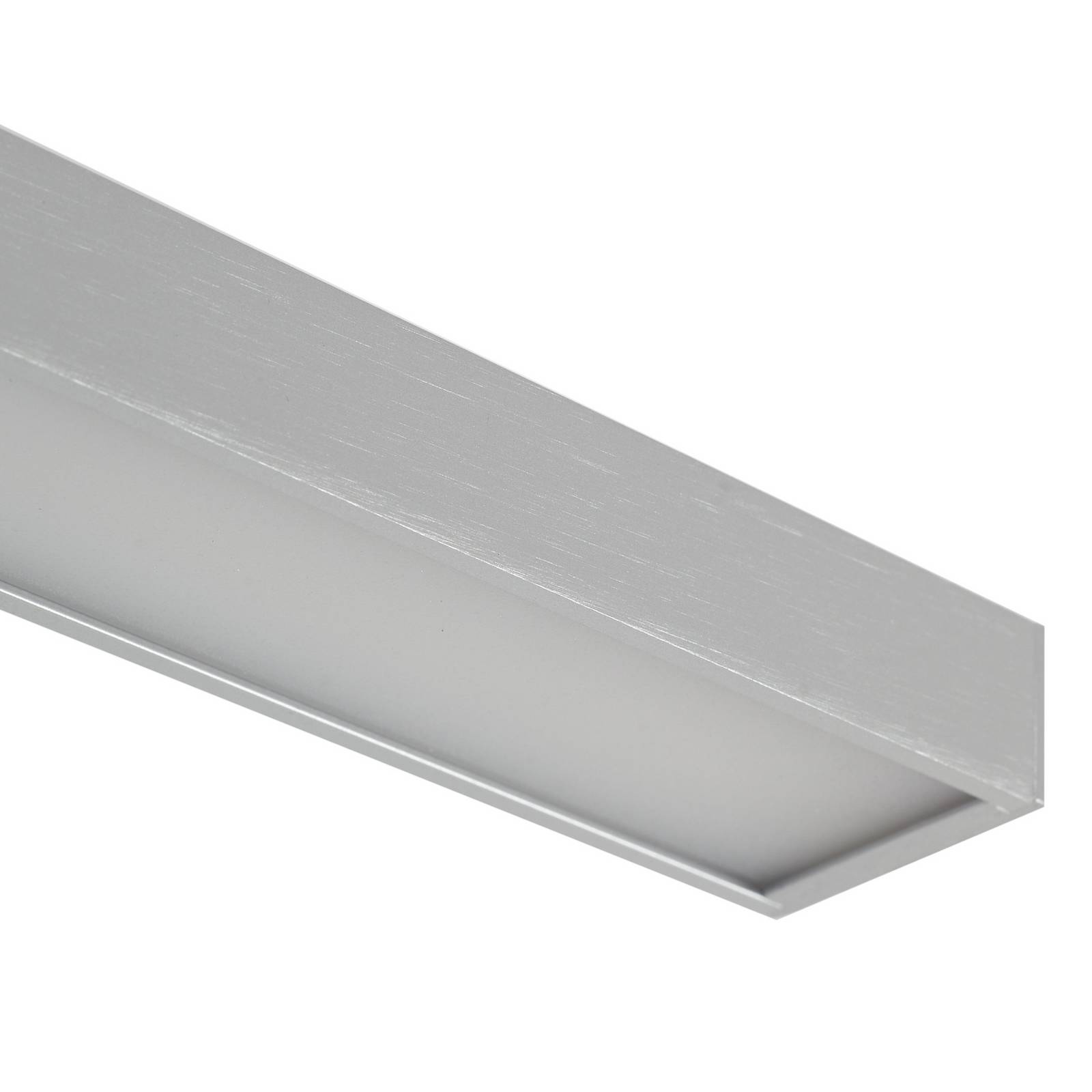 Lindby oświetlenie lustra LED i łazienki Alenia, 120 cm, aluminium