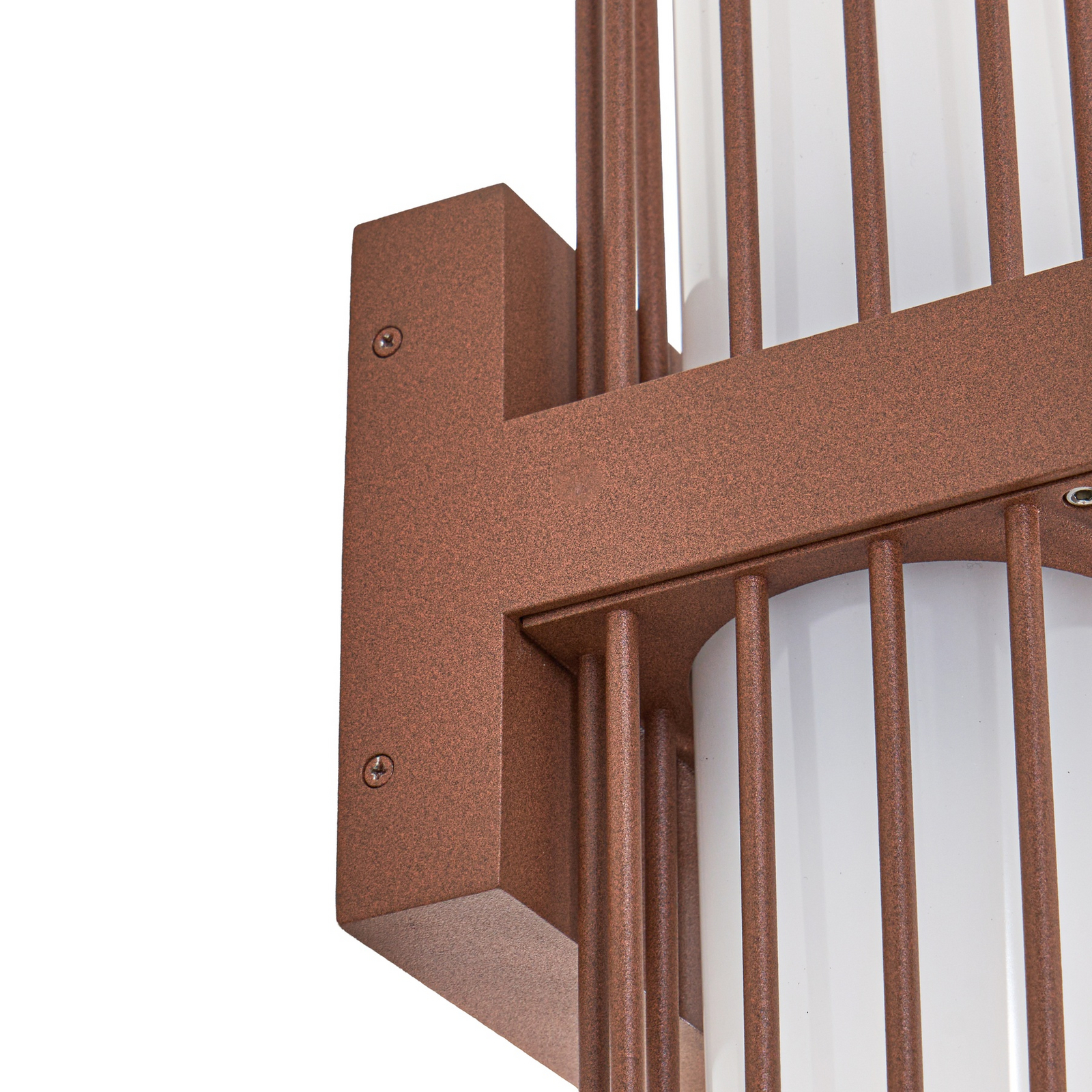 Applique d'extérieur Chandan, à 2 lampes, rouille, E27, IP54 - Lucande Applique d'extérieur Chandan, à 2 lampes, rouille, E27, IP54 - Lucande