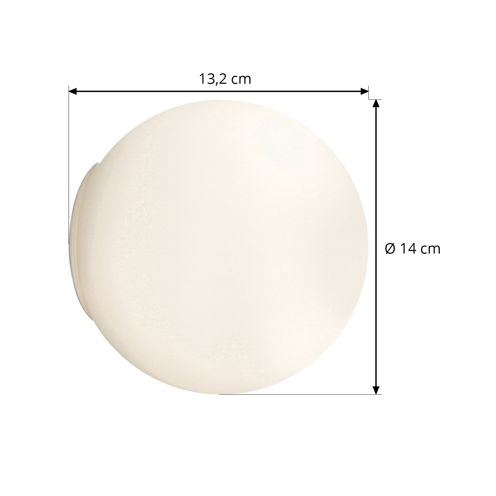 Artemide Dioscuri wandlamp, IP44, Ø 14 cm Artemide Dioscuri wandlamp, IP44, Ø 14 cm