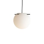 Koi Pendelleuchte Ø25 Opal White/Black - Frandsen