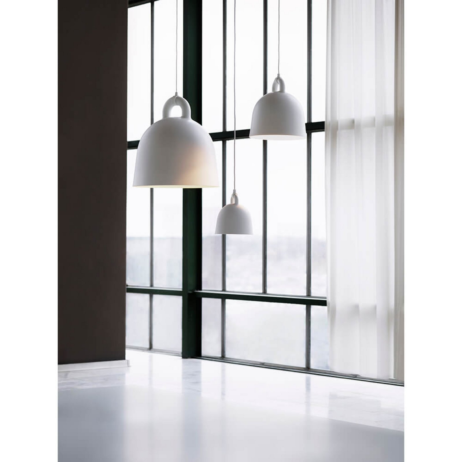 Bell Lustră Pendul Small White - Normann Copenhagen