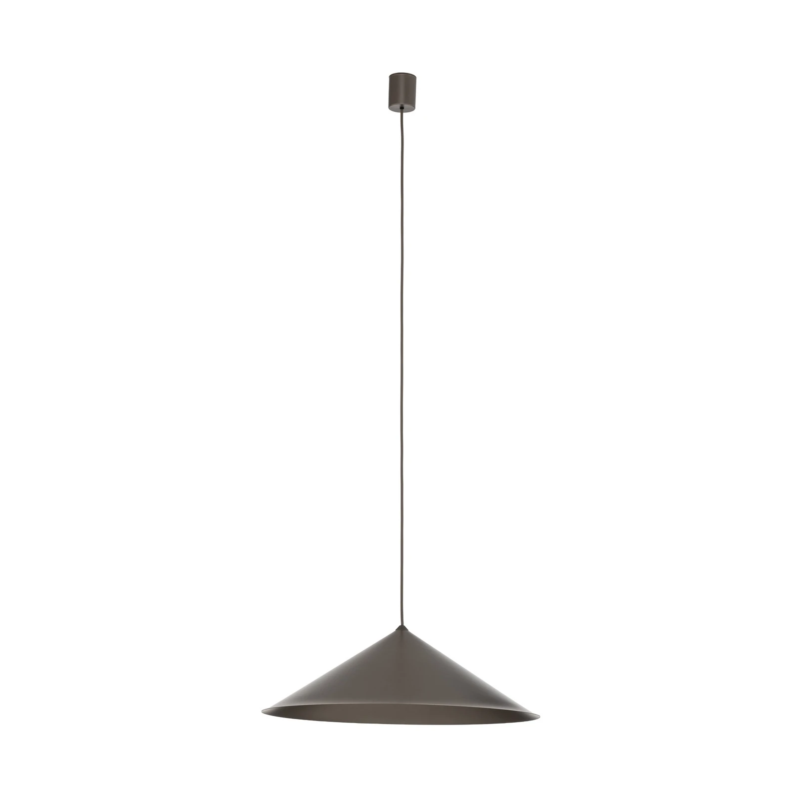 Visoka svetilka Lume XL, rjava, kovina, Ø 49 cm, GX53
