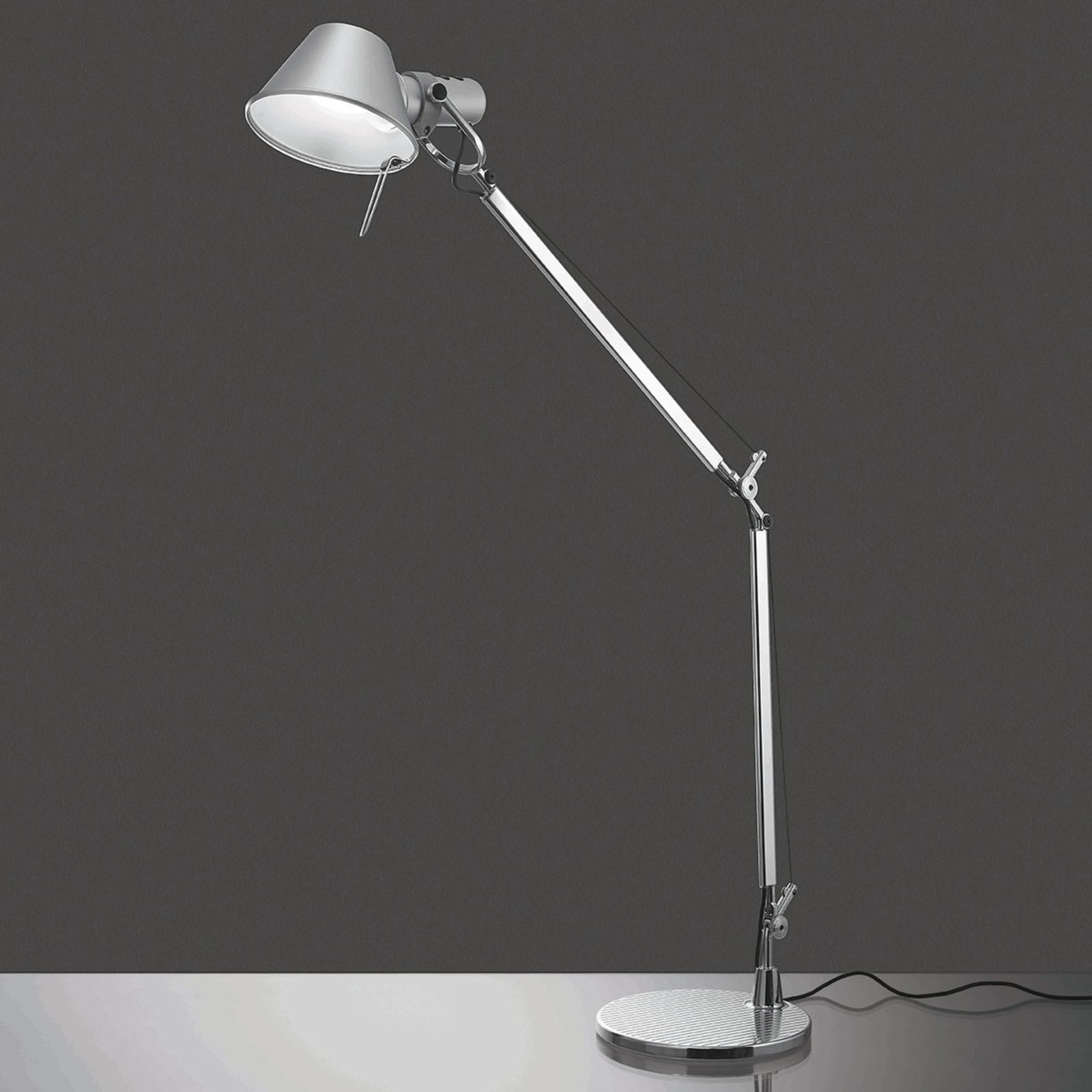 Tolomeo Candeeiro de Mesa LED Aluminium com Aluminium Base - Artemide