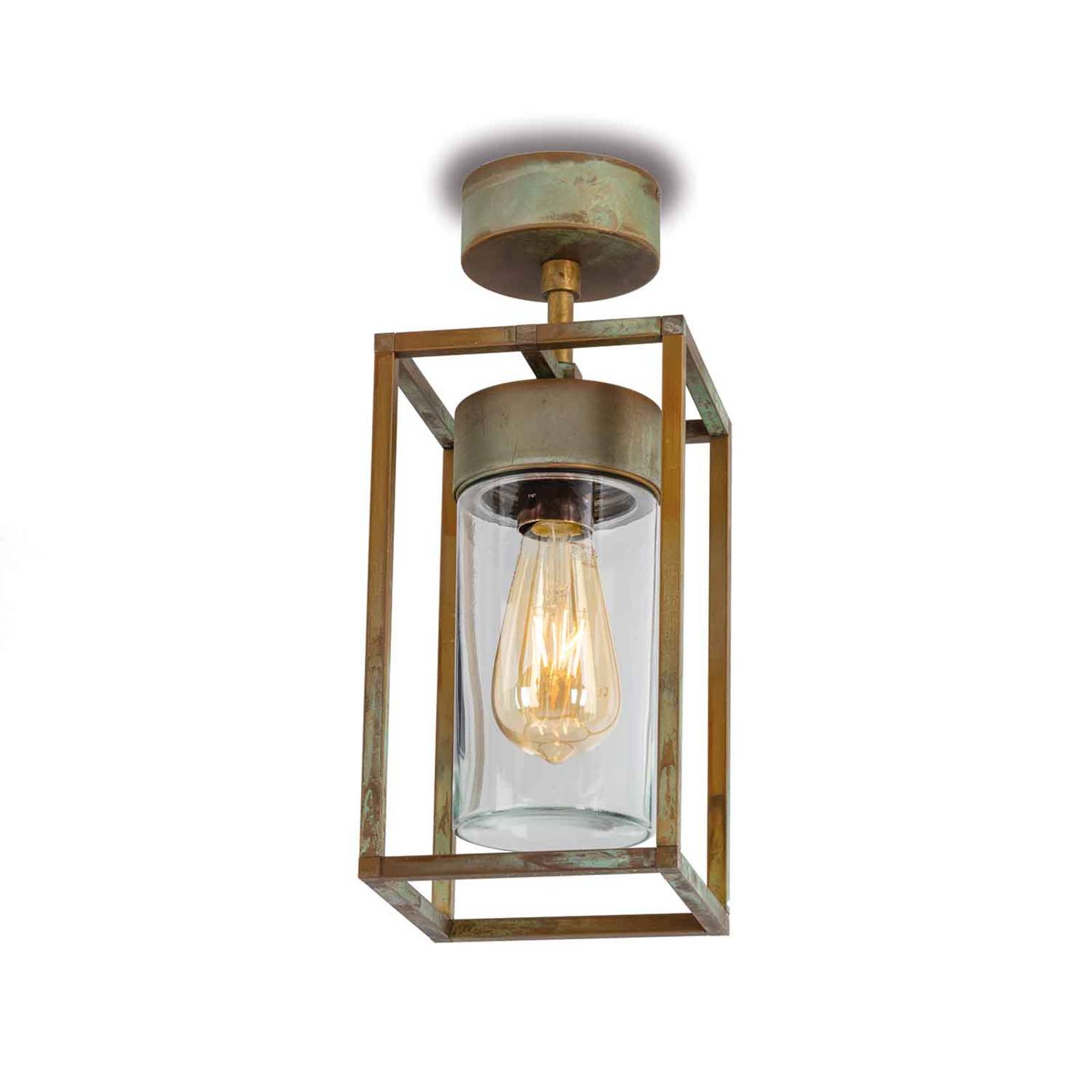 Moretti luce mennyezeti lámpa cubic³ 3367 sárgaréz antik/tiszta