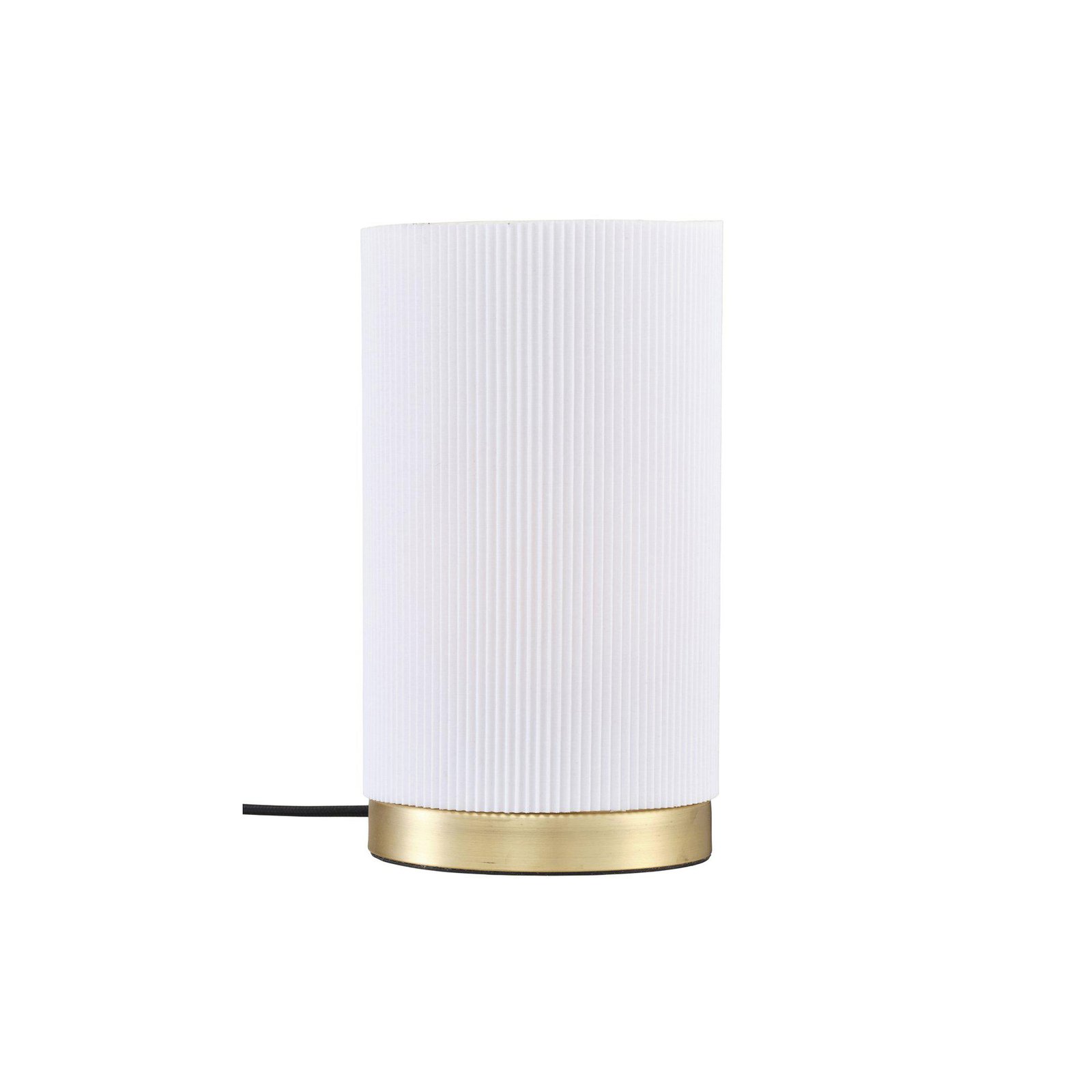 PR Home Dora bordlampe, hvit, høyde 25 cm
