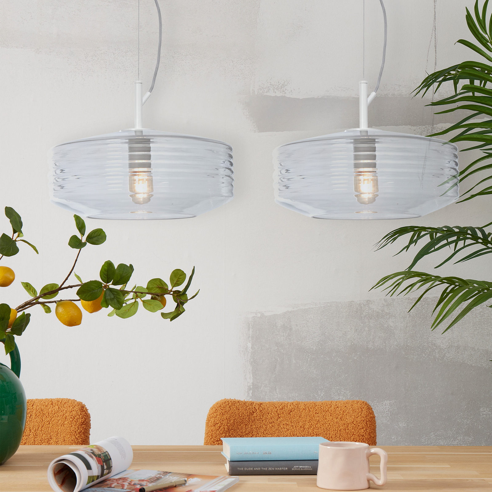 It's about RoMi Piekaramā lampa Verona, caurspīdīga, stikls, E27 It's about RoMi Piekaramā lampa Verona, caurspīdīga, stikls, E27