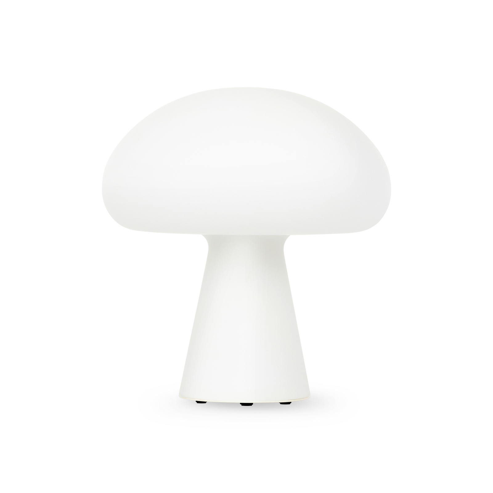 GUBI LED table lamp Obello, IP44, frosted glass