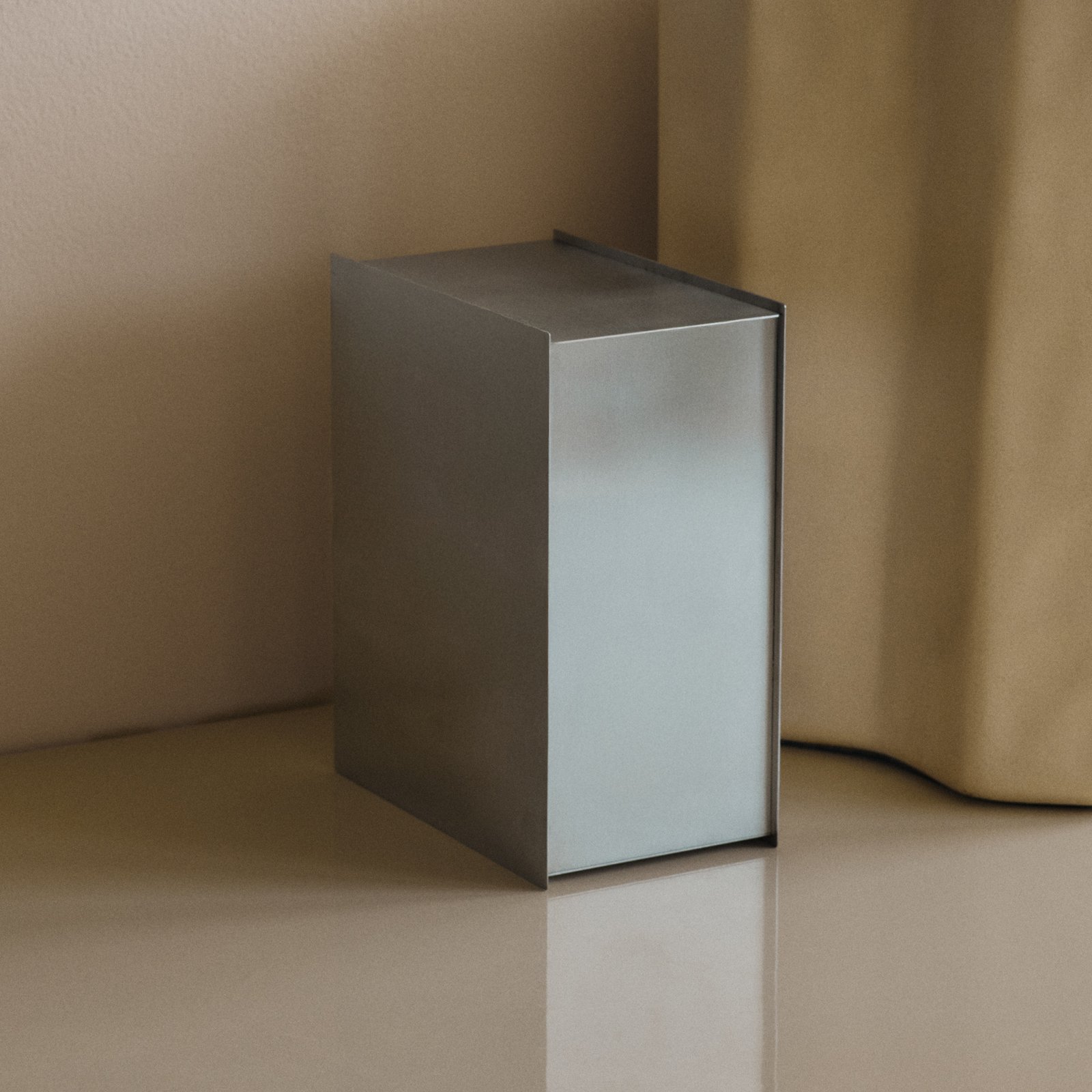 Sama Abfallbehälter, Edlestahl, Höhe 25 cm - ferm LIVING