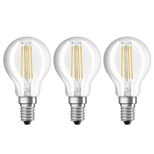 LED izzólámpa E14 4 W 2 700 K 3 db-os készlet