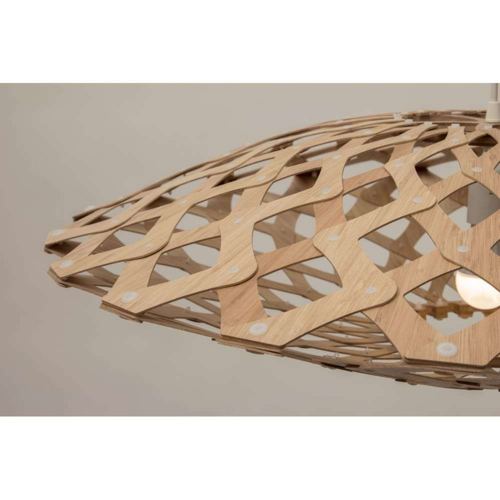 Flax Candeeiro Suspenso Ø110 Bamboo - David Trubridge