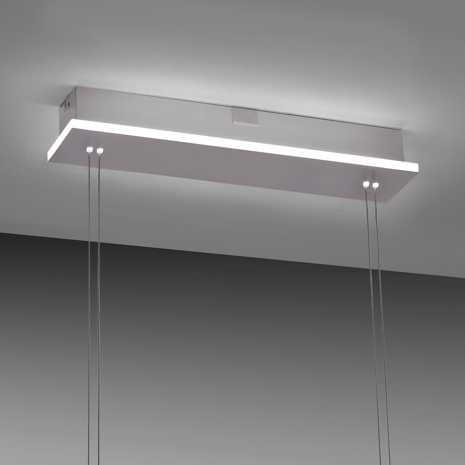 Paul Neuhaus Q-ETIENNE suspension LED 4 lampes
