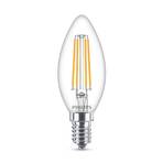 Philips Classic LED bulb E14 B35 6,5W clear 4.000K