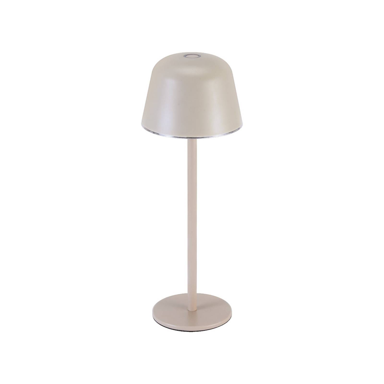 OSRAM LED-Akku-Tischlampe ENDURA STYLE, beige 30 cm IP44 CCT