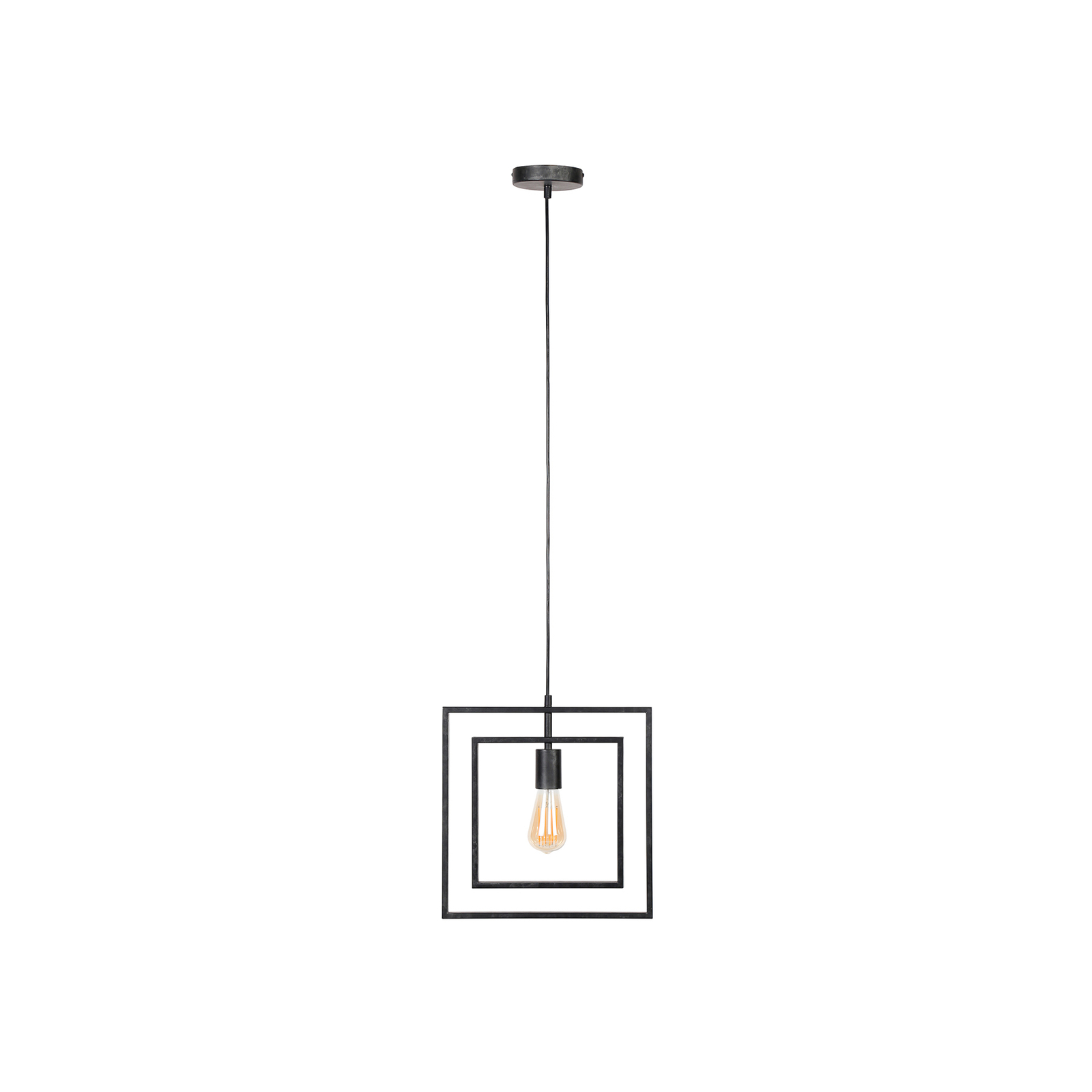 Hanglamp Nestoy, antraciet, 1-lamp