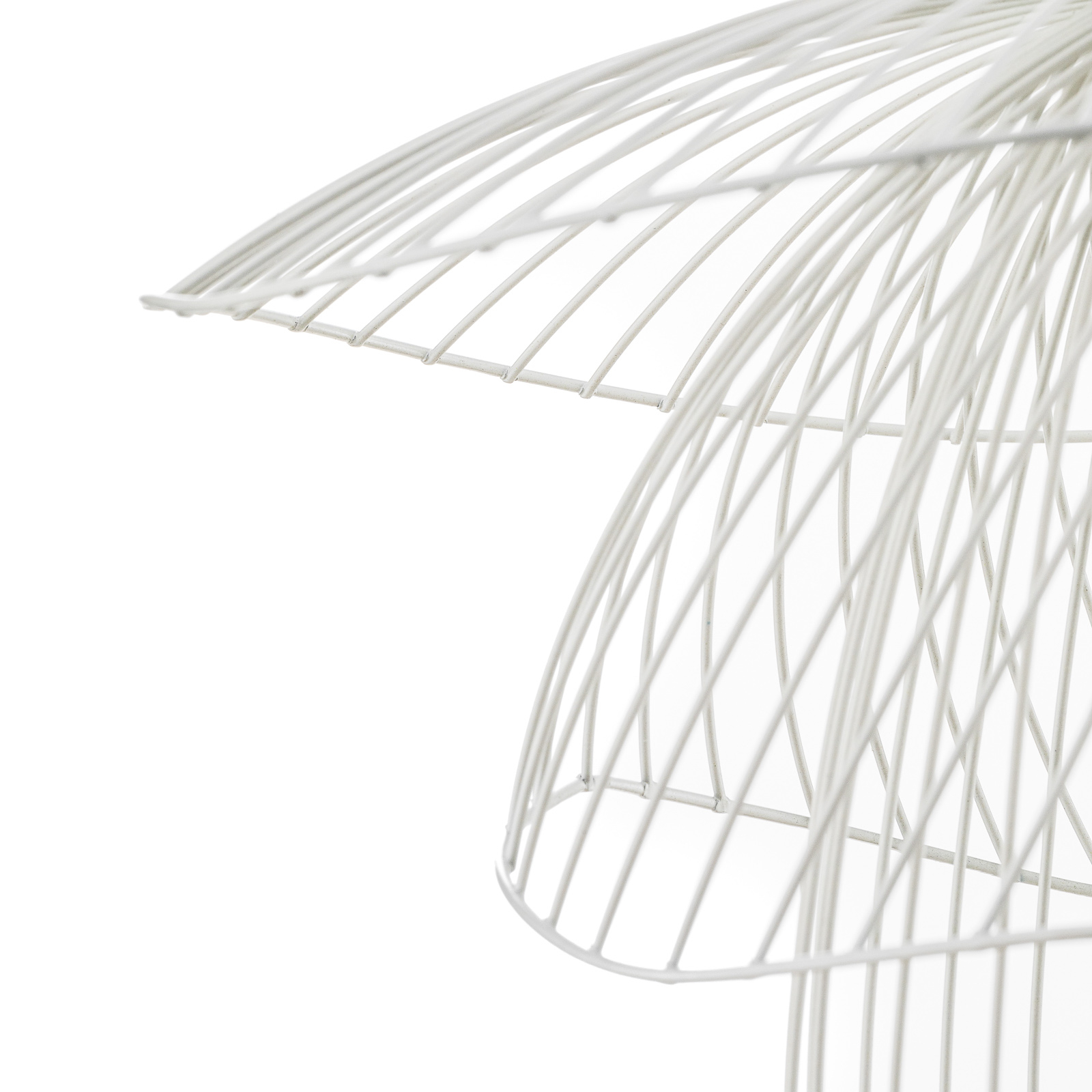 Forestier Papillon XS pendellampe, 30 cm, hvit