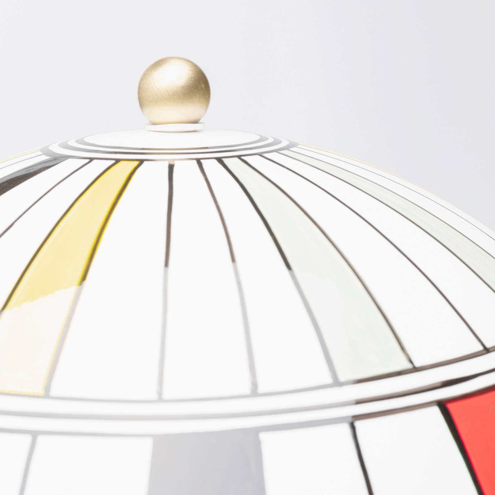 Lampa stołowa KARE „Primary”, wielokolorowa, porcelana/stal, E27